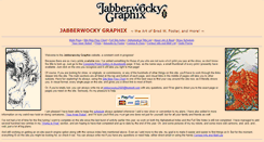 Desktop Screenshot of jabberwockygraphix.com